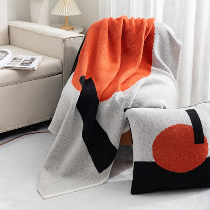 Modern Abstract Throw Blanket