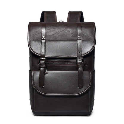 Versatile Leather Backpack Acalora