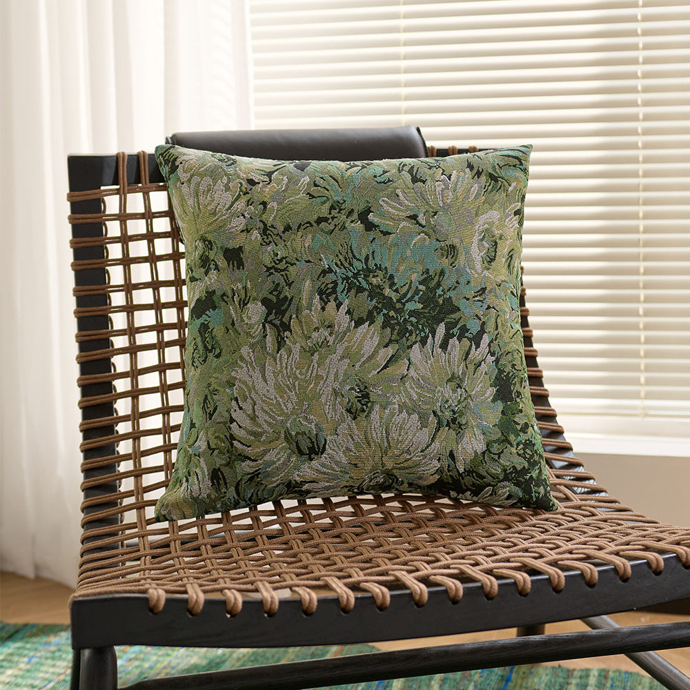 Decorative Floral Soft Throw Pillow