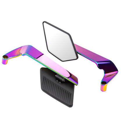 Motorcycle rearview mirror with modern, aerodynamic design Bowlift
