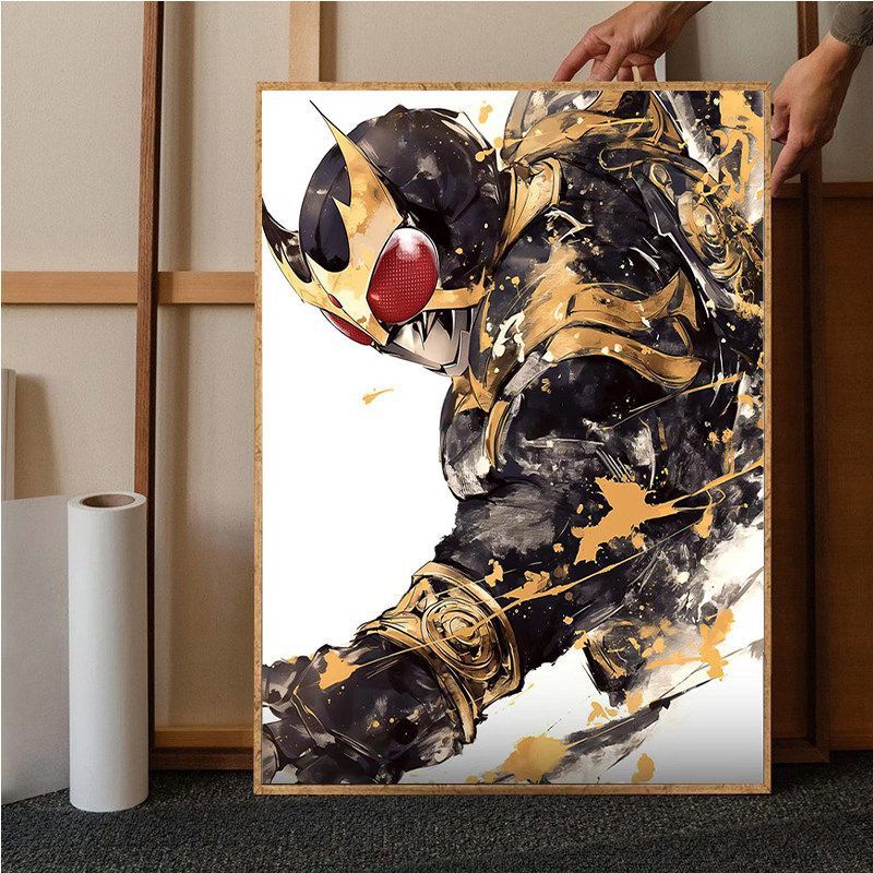Illustrated Fantasy Character Canvas Art