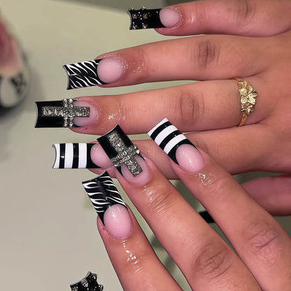 Glamorous Stiletto Nail Art Design Acalora