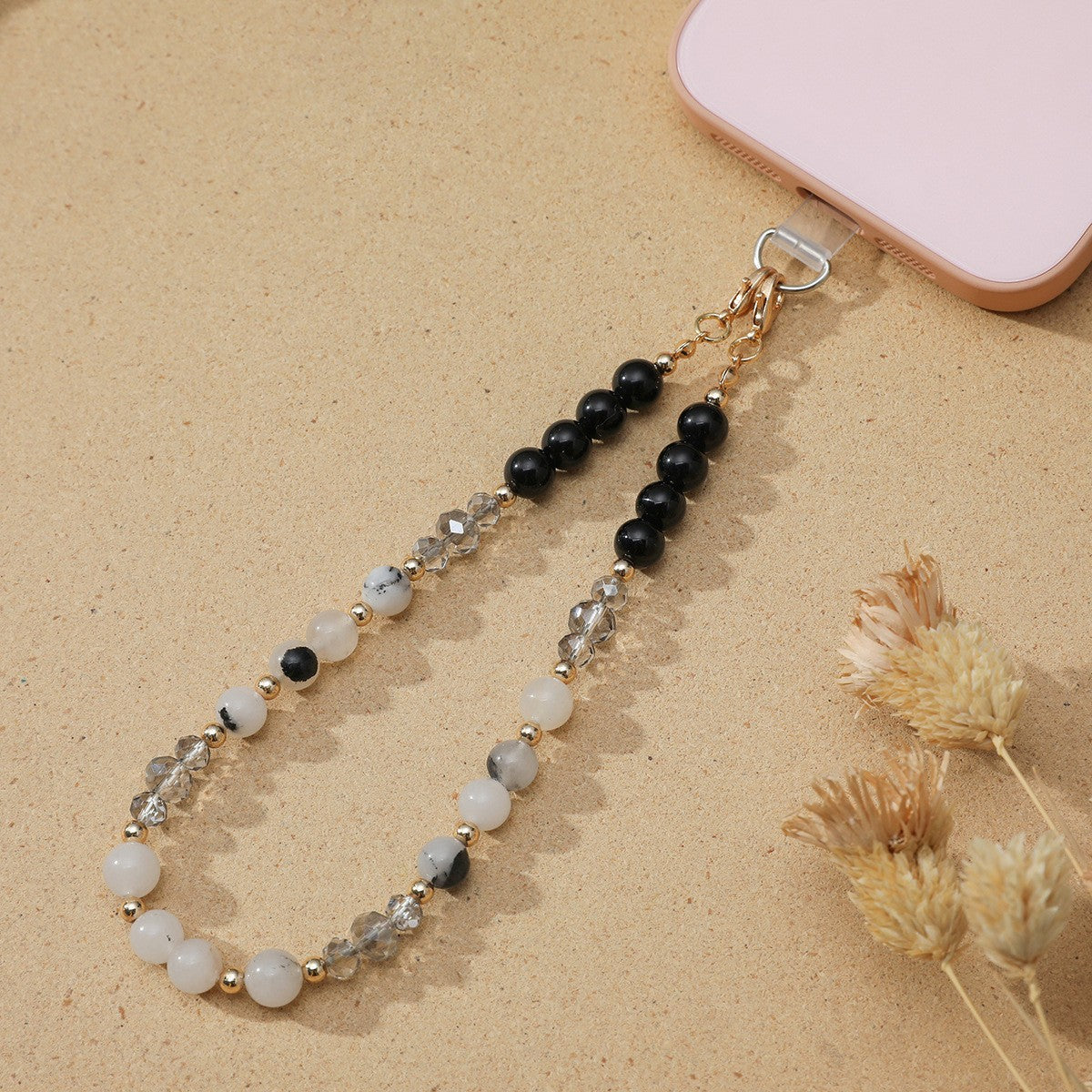 Beaded Phone Chain Holder Acalora