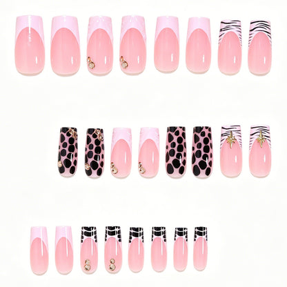 Stylish Decorative Press-On Nail Art Tips Acalora