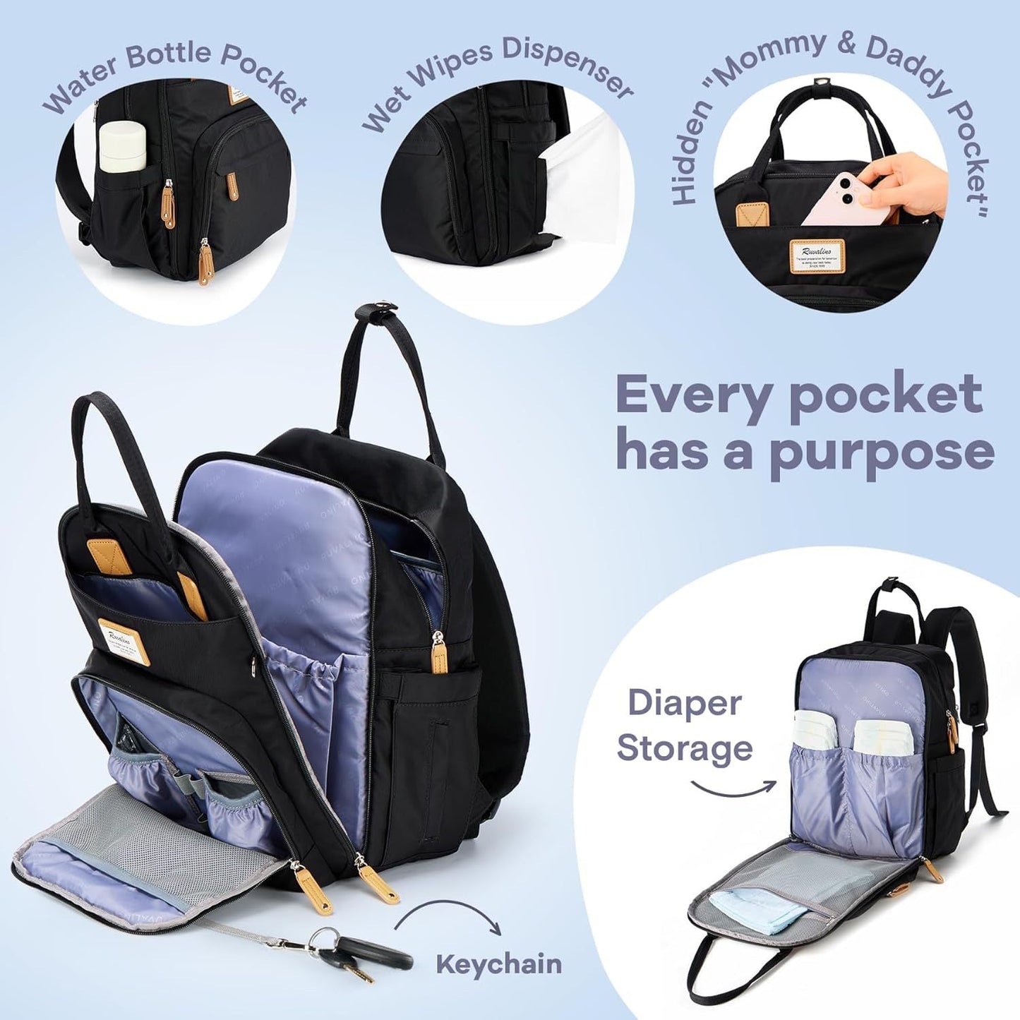 Women's Multifunctional Backpack Skanto