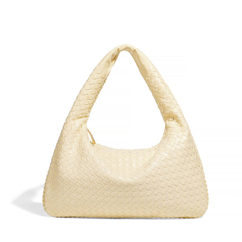 Woven Leather Hobo Bag Acalora