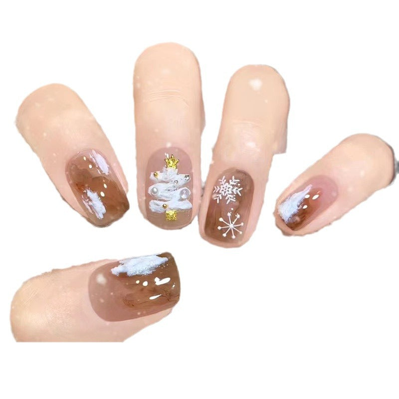Fun Character-Themed Press-On Nail Art Acalora