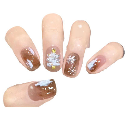 Fun Character-Themed Press-On Nail Art Acalora
