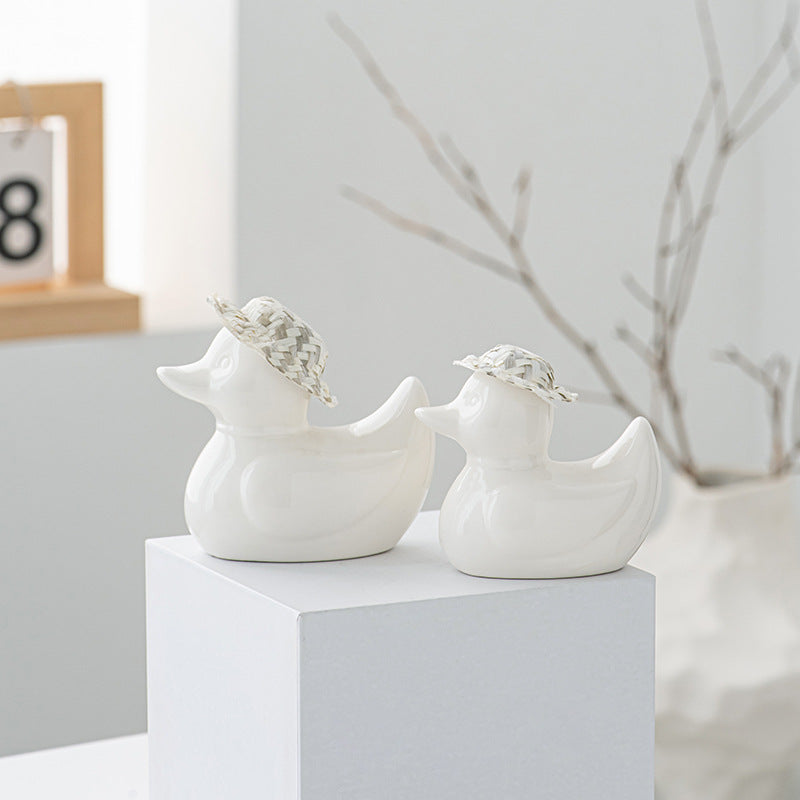 Decorative ceramic duck Acalora