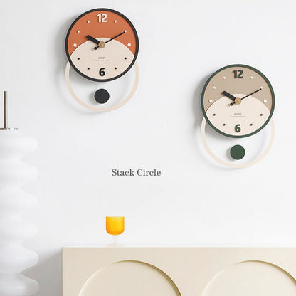 Skanto | Nordic Minimalist Living Room Wall Clock