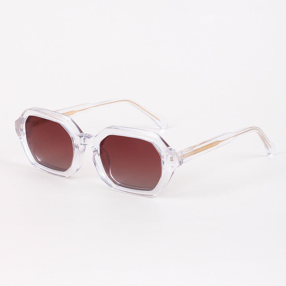 Ladies stylish sunglasses with high-quality octagonal frame Bowlift
