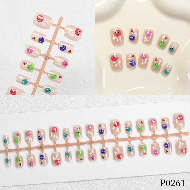 Playful Cartoon Fish Design Press-On Nail Set Acalora