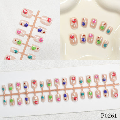 Playful Cartoon Fish Design Press-On Nail Set Acalora