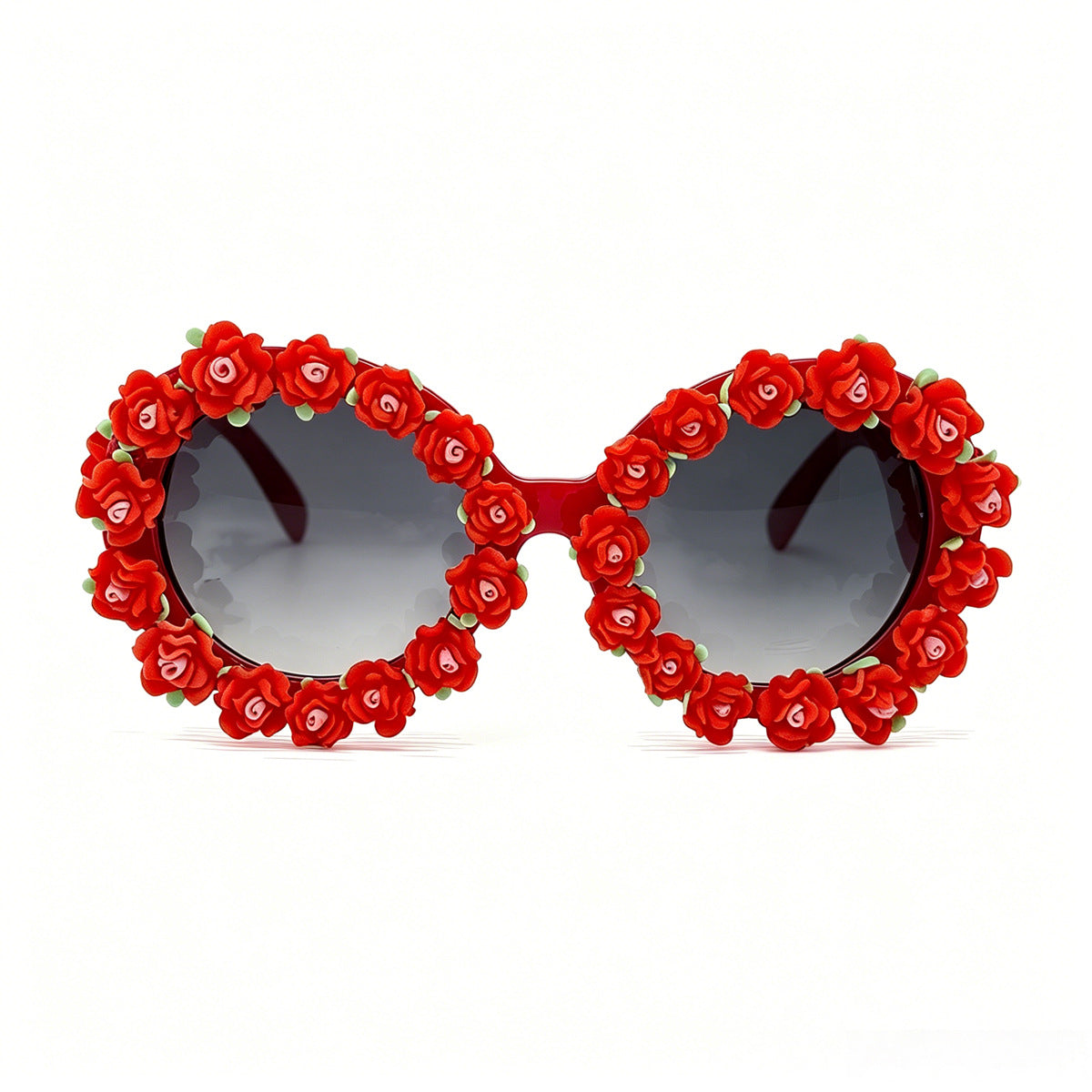 Women's sunglasses with floral design and unique frame accents Bowlift