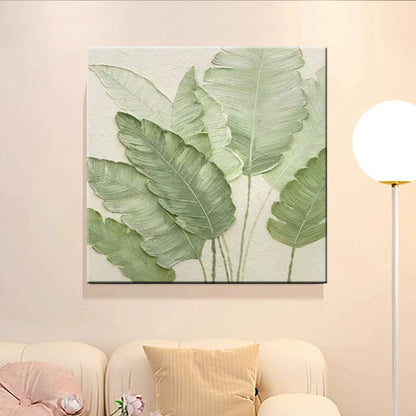Home Decor Leaf Print Art