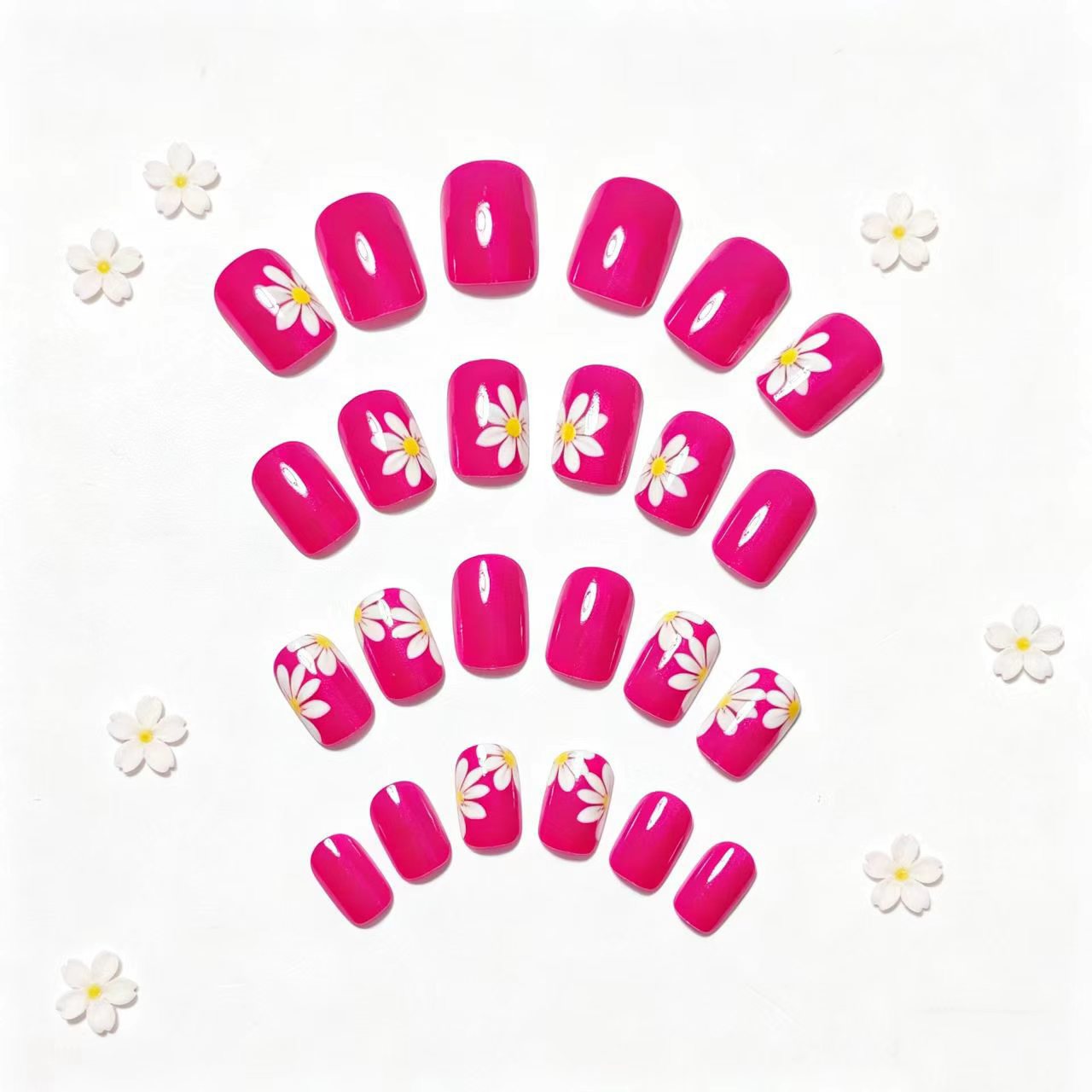 Floral Art Nail Wraps Acalora