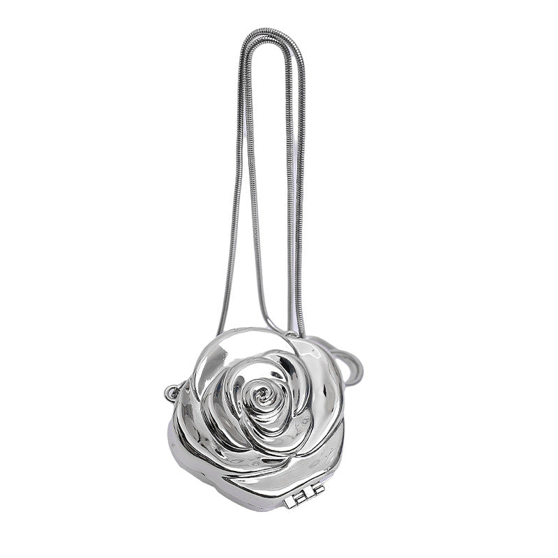 Elegantly Crafted Rose-Shaped Crossbody Bag Acalora