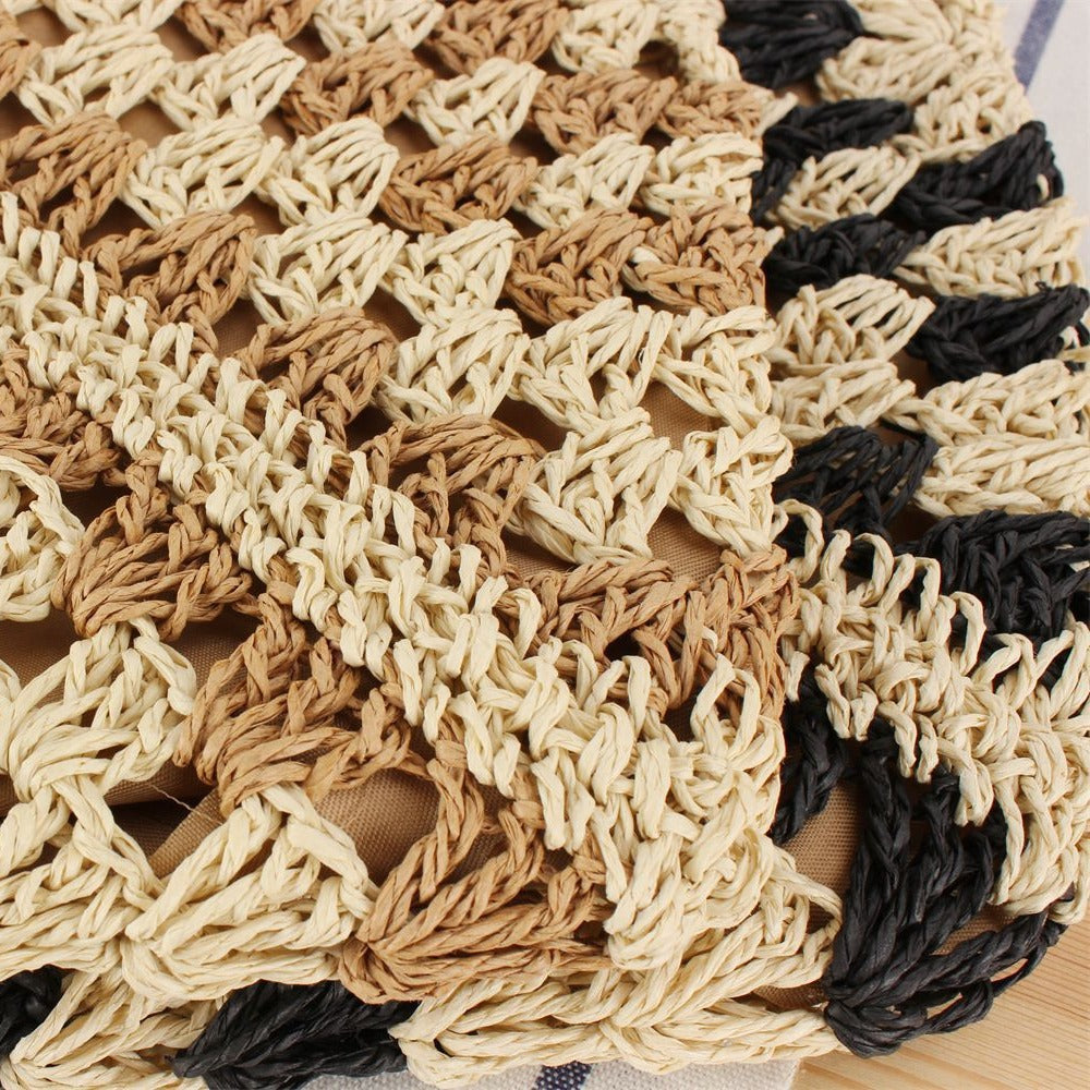 Macrame Crossbody Bag in Elegant Crocheted Design Kalsten