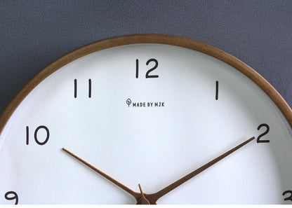 Skanto | Simple Solid Wood Analog Wall Clock for Home – Timeless and Elegant!