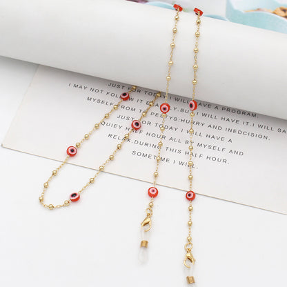 Decorative Bead Eyewear Chain Acalora