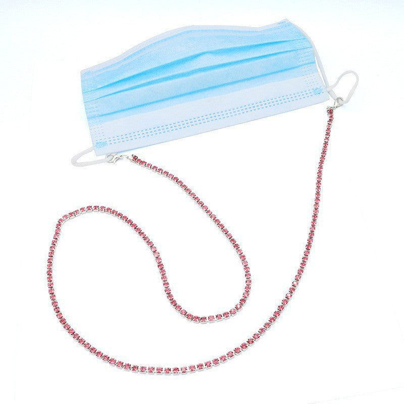 Sparkling Rhinestone Eyewear Chain Acalora