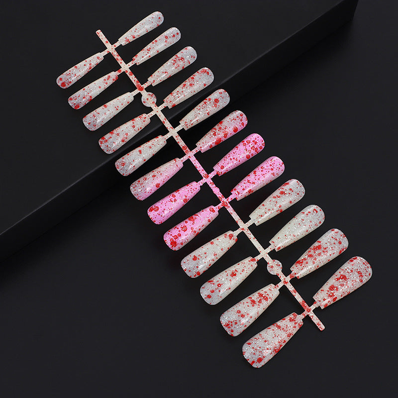 Artificial nails in creative drop design Acalora
