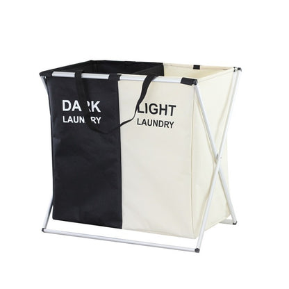 Laundry separation basket with sturdy handles Acalora