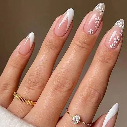 Artificial nail set with unique patterns Acalora