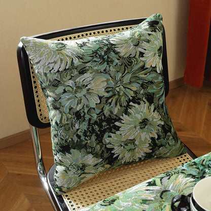 Decorative Floral Throw Pillow