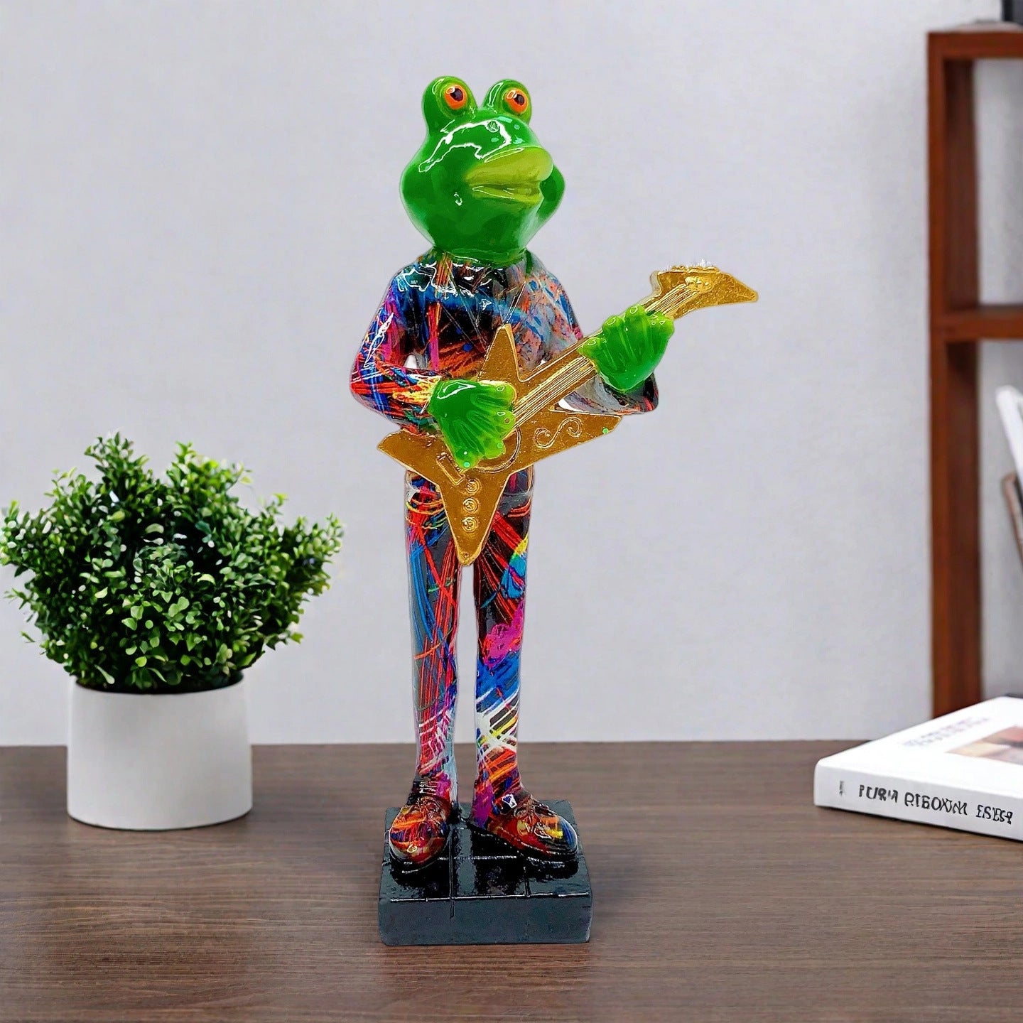 Musical Frog Figure Acalora