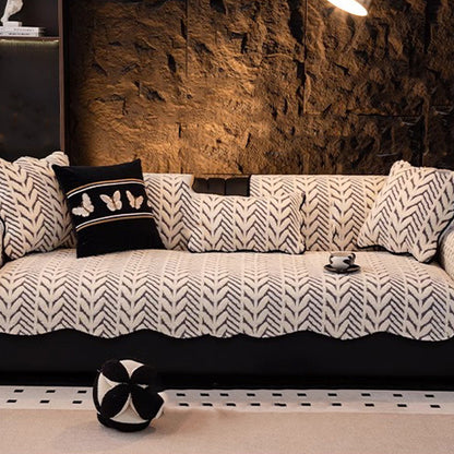 Plush Decorative Sofa Cover