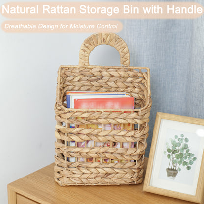 Handwoven storage basket Acalora