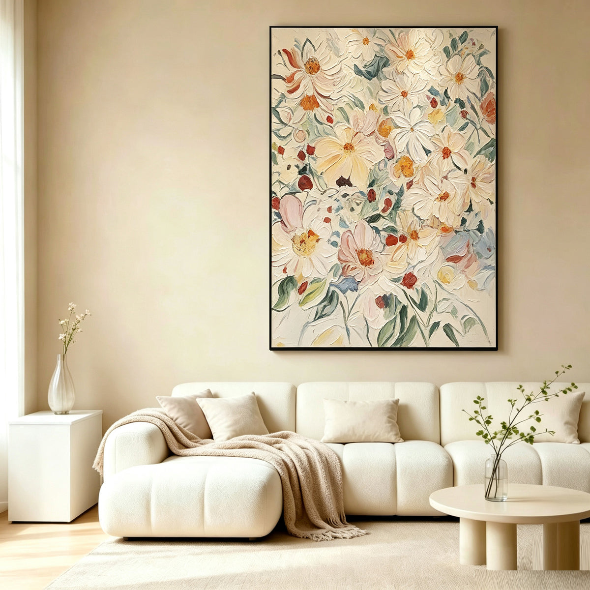 Floral Decorative Canvas Art