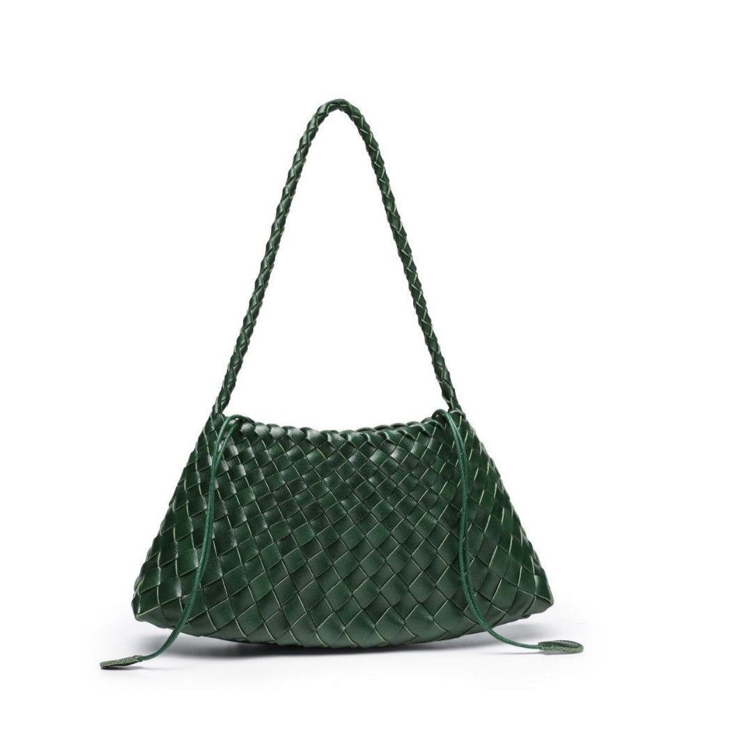 Textured Woven Shoulder Bag Acalora