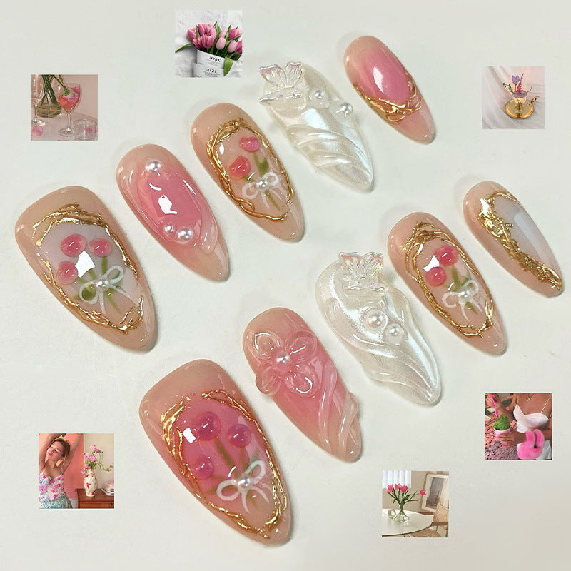 Creative Press-On Nail Art Set Acalora 1788495618