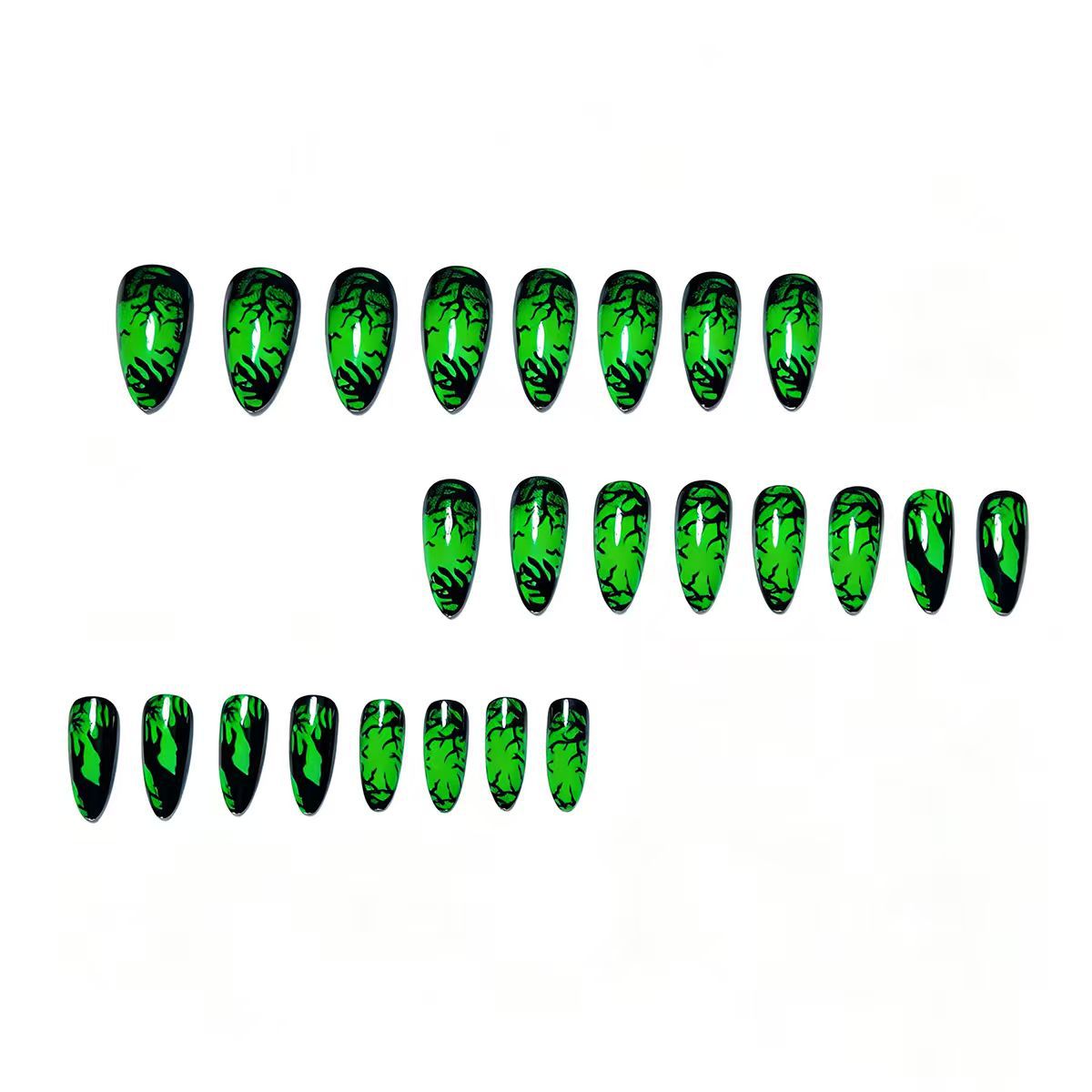 Spooky Nail Art Design Acalora