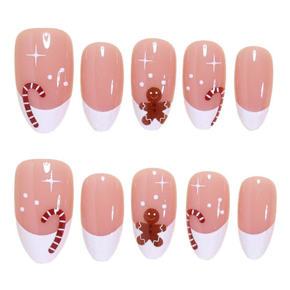 Holiday-Themed Press-On Nail Art Acalora