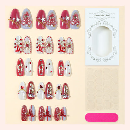 Holiday-Themed Press-On Nail Art Collection Acalora