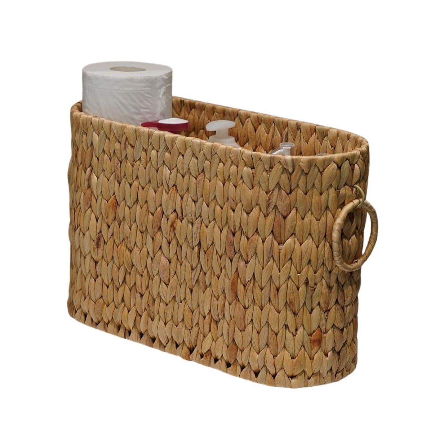 Practical Storage Basket Made of Natural Materials Acalora