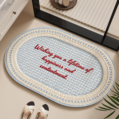 Motivational Quote Entrance Mat