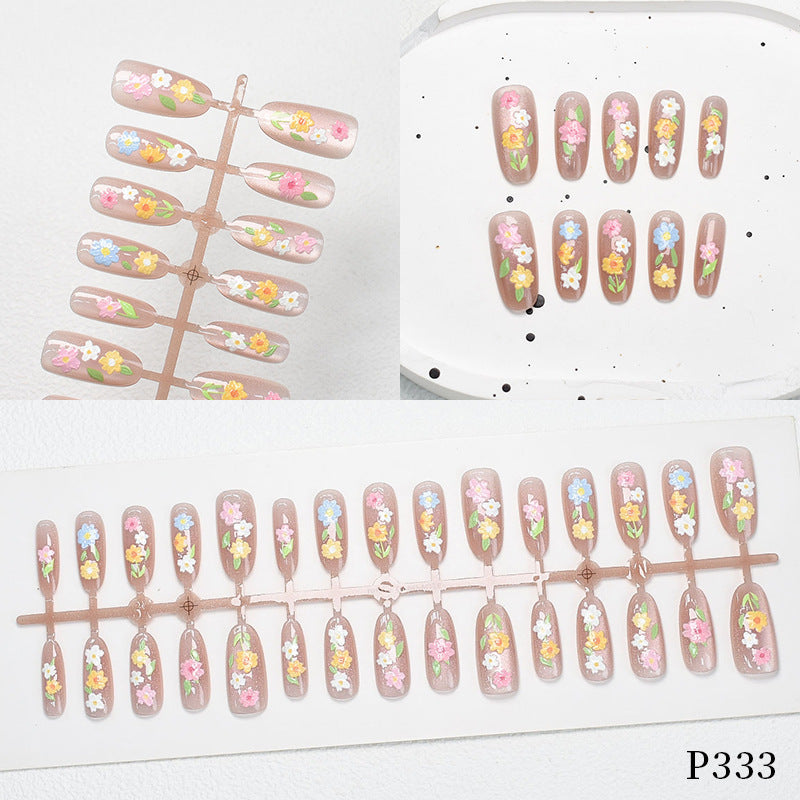 Floral Fantasy Press-On Nail Kit Acalora