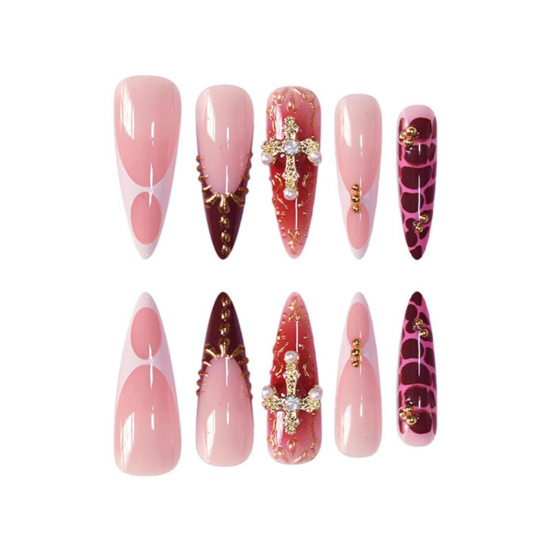 Elegant Stiletto Press-On Nail Set Acalora
