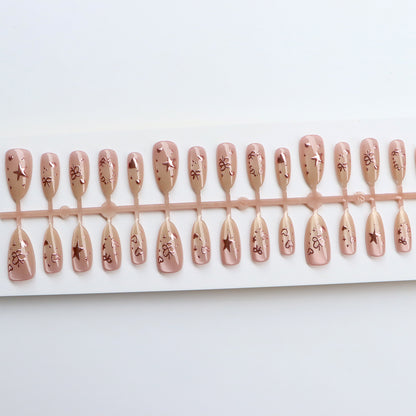 Artistic Decorative Press-On Nails Acalora