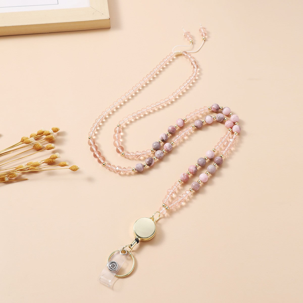 Beaded Phone Chain Holder Acalora