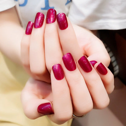 Glossy Gel Nail Extensions Acalora