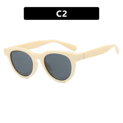 Ladies stylish sunglasses in trendy retro design Bowlift