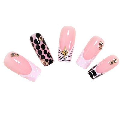 Stylish Decorative Press-On Nail Art Tips Acalora