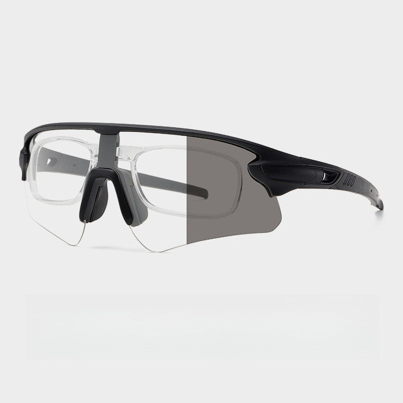 Unisex sporty high-performance sunglasses with aerodynamic design and adjustable nose pad Bowlift