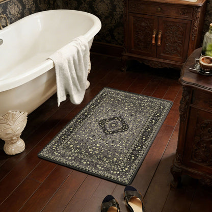 Luxurious Vintage-Inspired Bath Mat Acalora