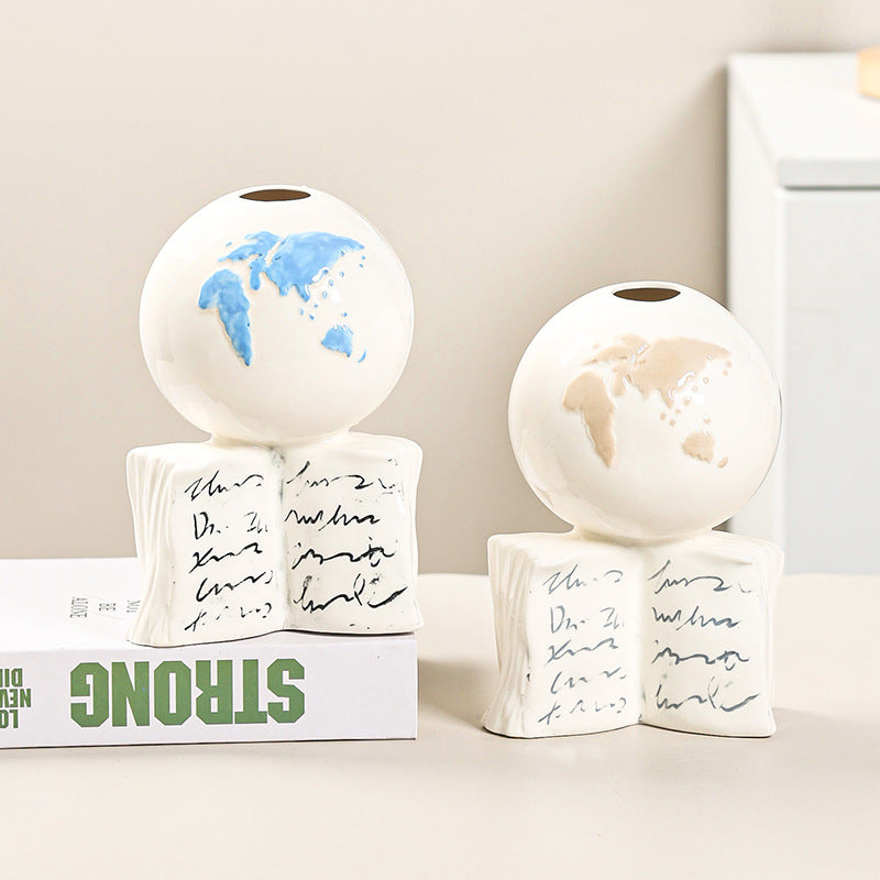 Elegant Ceramic Globe Bank Acalora